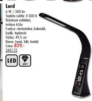 Stolní lampička Lord Panlux