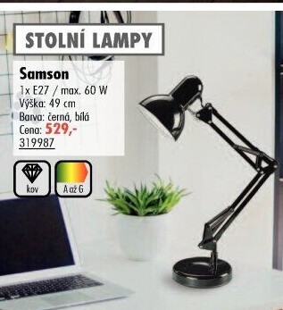 Stolní lampička Samson Rabalux