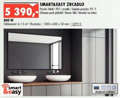 Topný infračervený panel Smart &amp