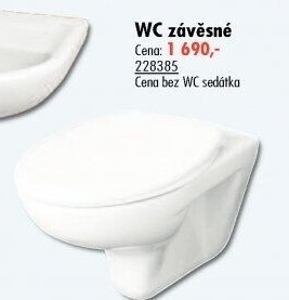 Závěsné WC Zeta Jika