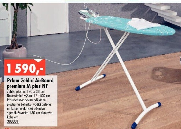 Žehlicí prkno AirBoard Premium M Plus Leifheit