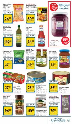 akční leták Tesco 5.10.2022-11.10.2022