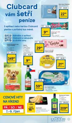 akční leták Tesco 5.10.2022-11.10.2022