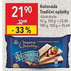 Oplatky Kolonáda Opavia