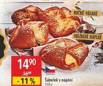 Šáteček s náplní