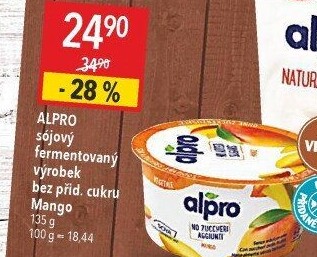 Sójový jogurt ochucený Alpro