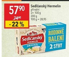 Sýr Hermelín Sedlčanský