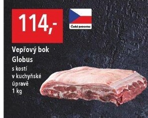 Vepřový bok s kostí Globus