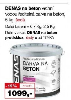 Barva na beton Denas