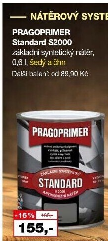 Barva na kov Standard Pragoprimer