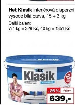 Interiérová barva Het Klasik