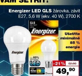 LED žárovka Energizer