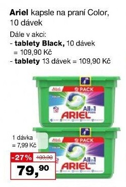 Prací kapsle Ariel