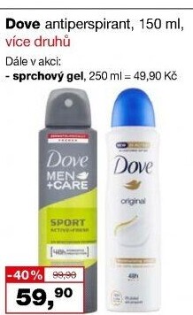 Sprchový gel Dove