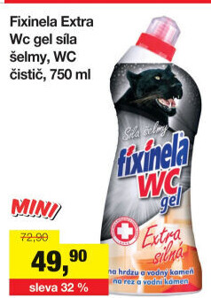 Čistič WC gelový Fixinela