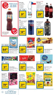 akční leták Tesco 5.10.2022-11.10.2022