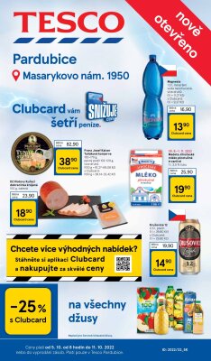 akční leták Tesco 5.10.2022-11.10.2022