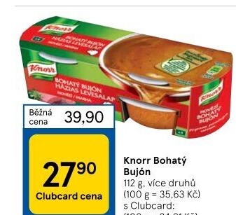 Bohatý bujon Knorr