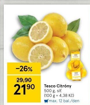 Citrony Tesco