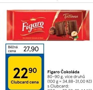 Čokoláda Figaro