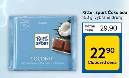 Čokoláda Sport Ritter