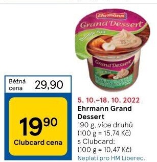 Dezert Grand Dessert Ehrmann