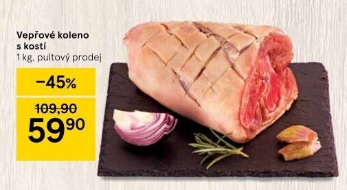 Koleno vepřové s kostí
