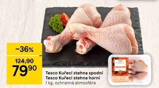 Kuřecí stehna Tesco