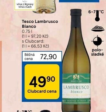 Lambrusco Tesco