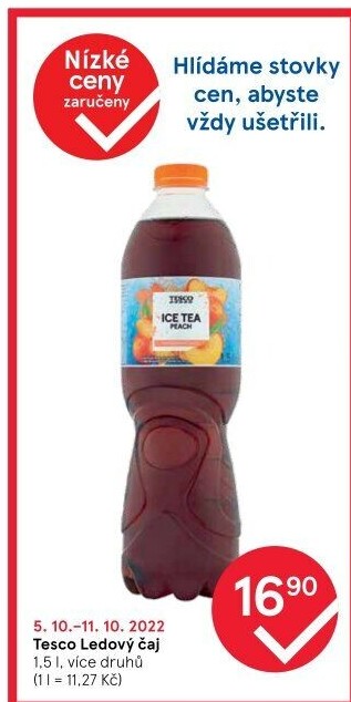 Ledový čaj Tesco