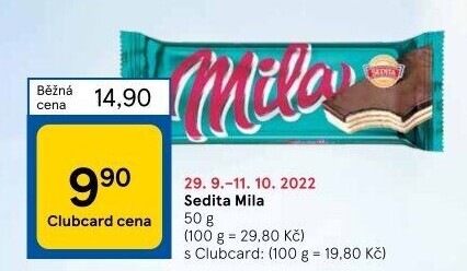 Oplatky Mila Sedita