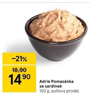 Pomazánka ze sardinek Adrie