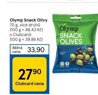 Snack olivy Olymp