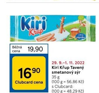 Sýr a křup Kiri