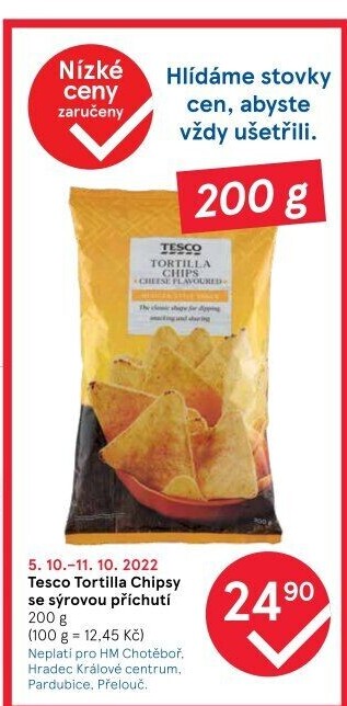 Tortilla chips Tesco