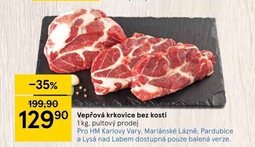 Vepřová krkovice bez kosti