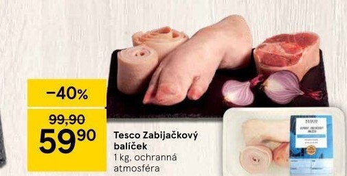 Vepřový zabijačkový balíček Tesco
