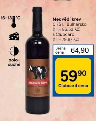 Vína Medvědí krev