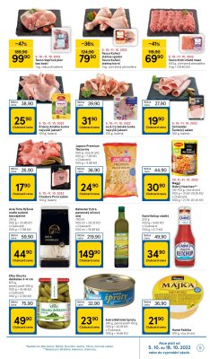 akční leták Tesco 5.10.2022-11.10.2022