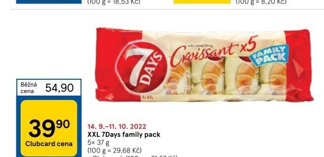 Croissant Family Pack 7 days