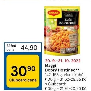Jídla instantní Dobrý hostinec Maggi
