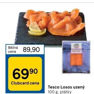 Losos uzený Tesco