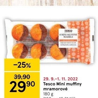 Muffiny mini Tesco