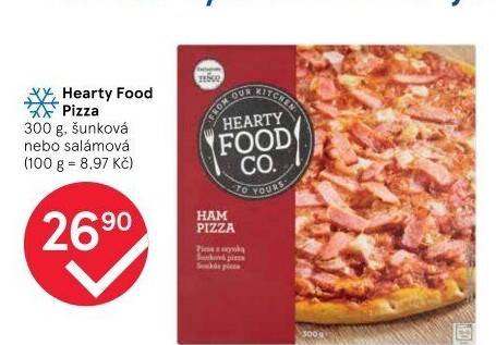 Pizza mražená Hearty Food Co Tesco