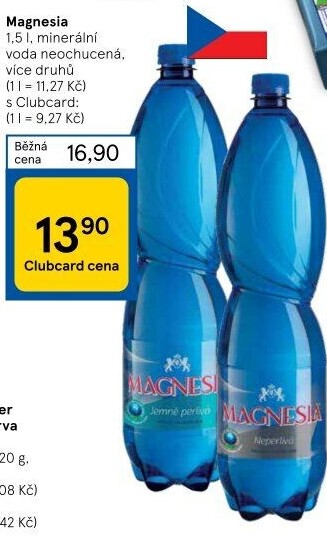 Přírodní voda Magnesia