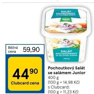 Salát pochoutkový s Juniorem Lahůdky Palma