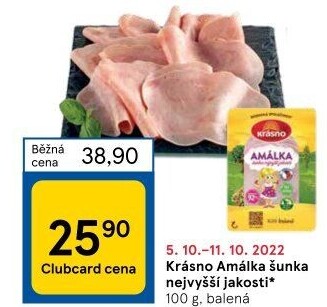 Šunka Amálka nejvyšší jakosti Krásno