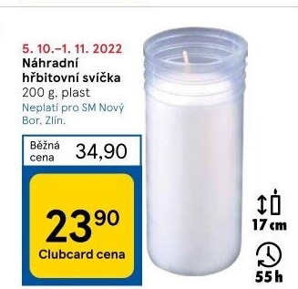 Svíčky hřbitovní - náplň
