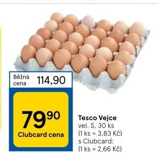 Vejce S Tesco