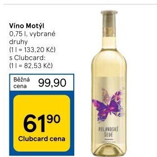 Vína Motýl Víno Mikulov